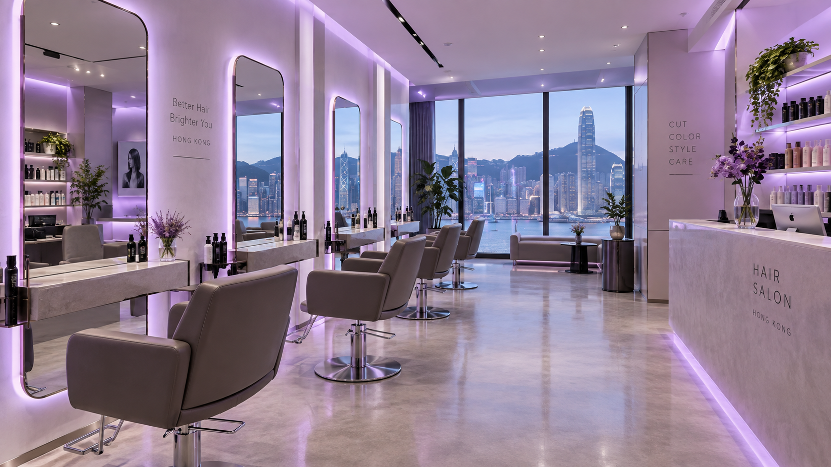 Salon website demo